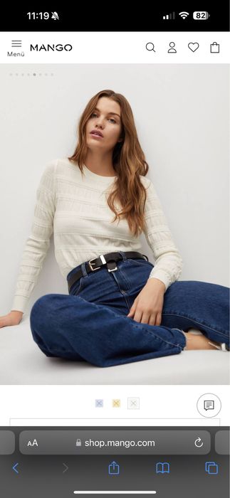 Свитер от Манго.