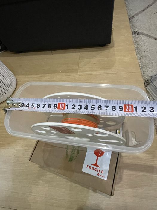 Кутия за сушене и съхранение на филамент с термометър и влагомер за PETG PLA