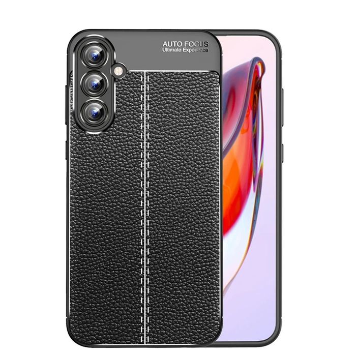 Samsung Galaxy S25 S24 S23 /Ultra/Plus/FE/ Лукс кейс гръб кожена шарка