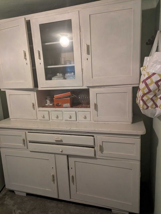 Mobila vintage bucatarie, lemn masiv, termen limuta 5 zile