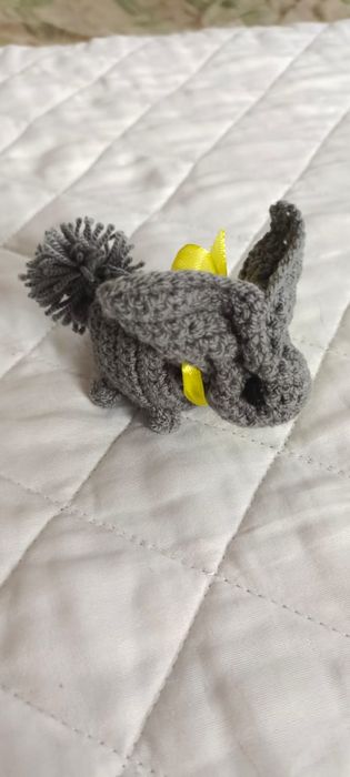 Серый зайчик своими руками