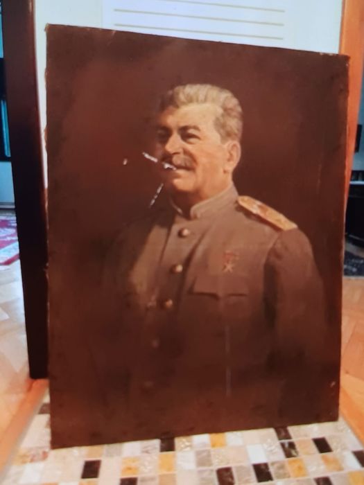 Tablouri vechi Stalin