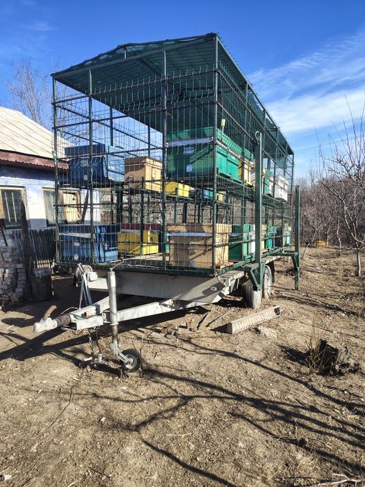 Vând remorca și modul apicol