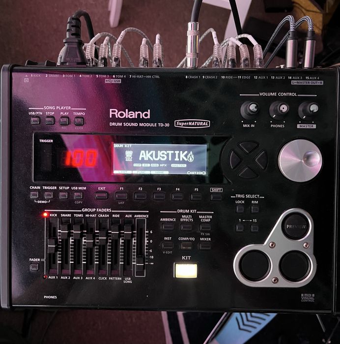 Roland TD30  sound module