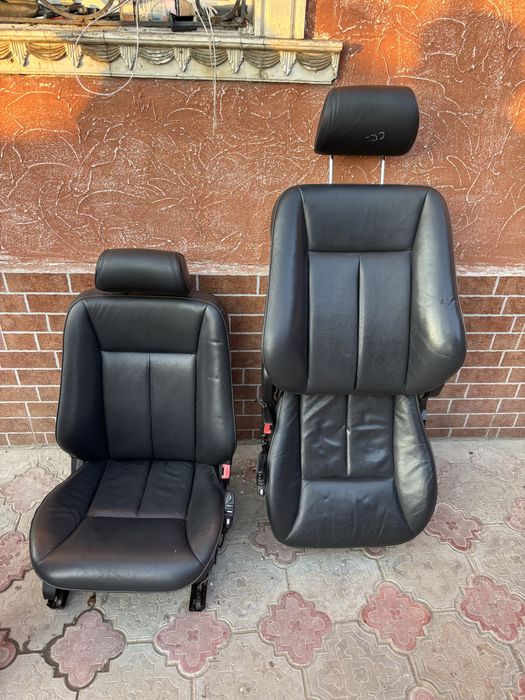 Передние сиденья w210 дорест кожа