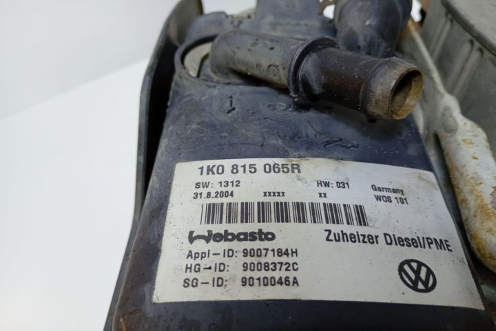 Webasto 1K0815065R Audi A3 8P/8PA (facelift) seria