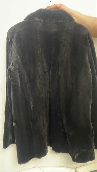 Мужская норковая шуба