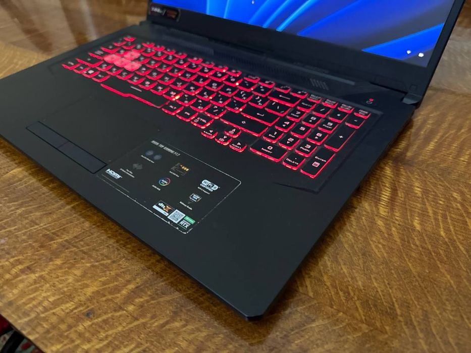 Игровой ноутбук Asus tuf gaming F17 FX706