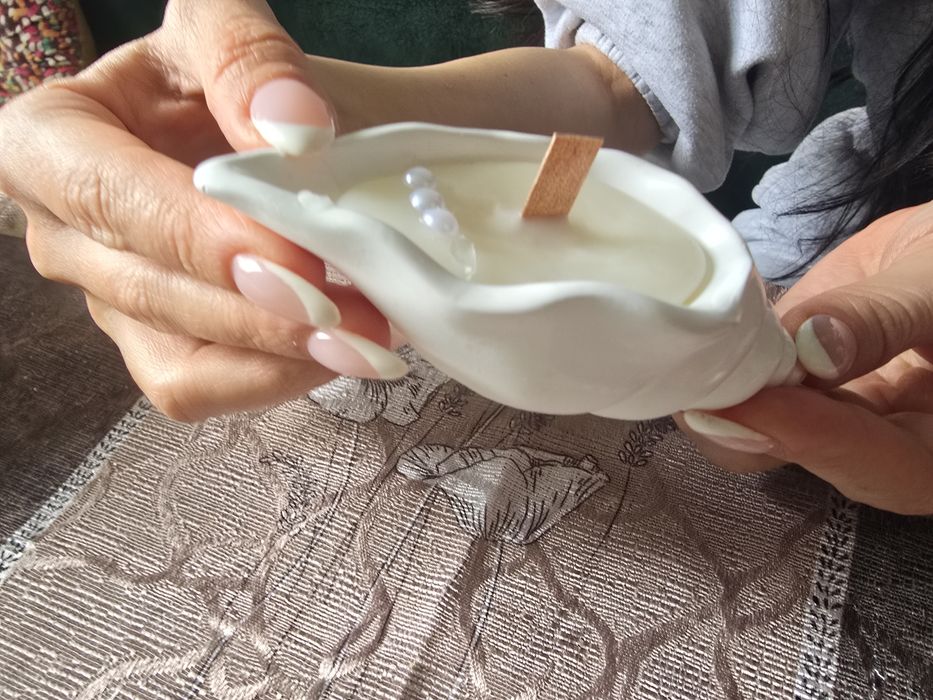 Подаръци за гости ароматни свещи с избор на цвят и аромат - кръщене, сватба, рожден ден, погача, юбилей, парти