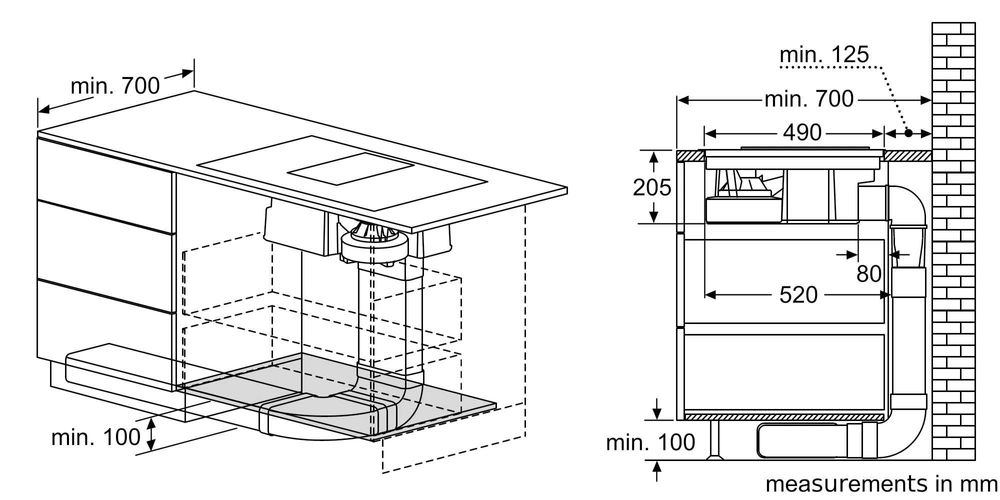филтърна система NEFF Z8200X1 за готварски плот с вграден аспиратор
