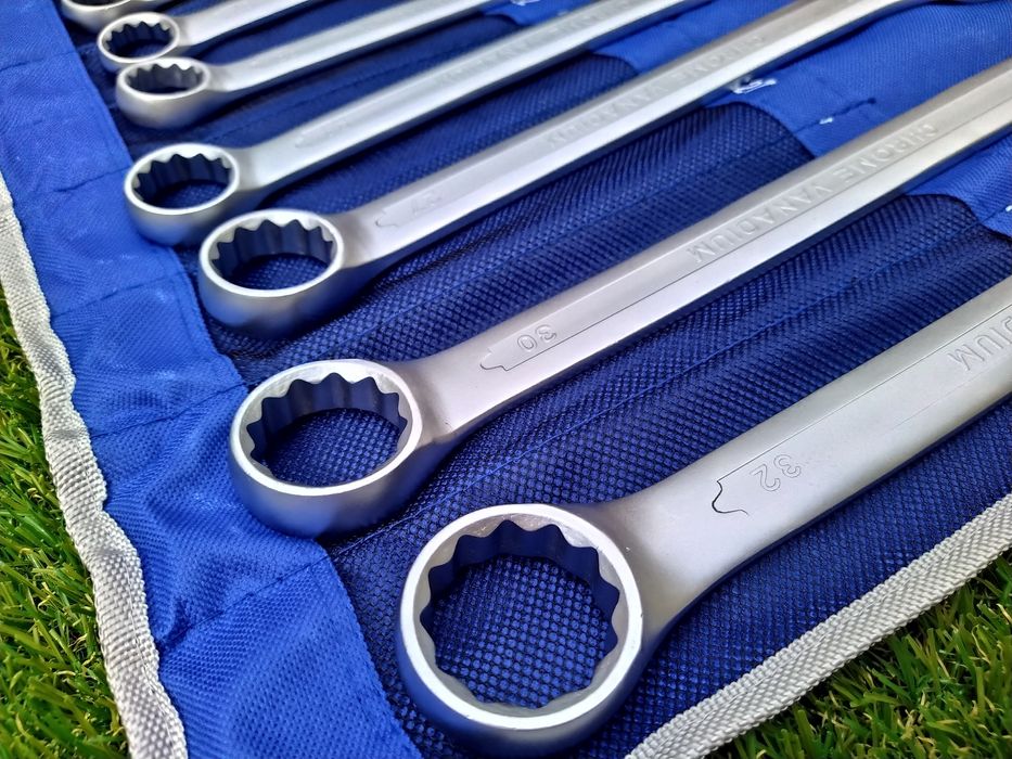 Set chei combinate 21 piese chrome vanadium 6 - 32 mm Fixe si inelare