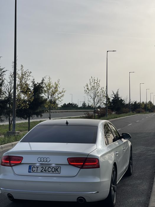 Audi A8 D4 Alb Perlat 2013