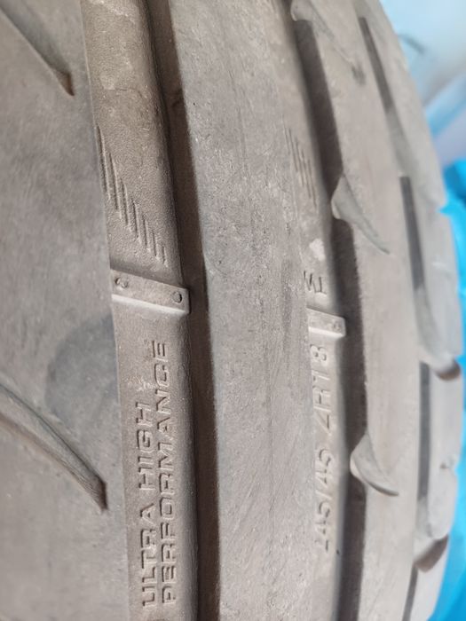 4 почти нови летни гуми kormoran 245/45 R 18