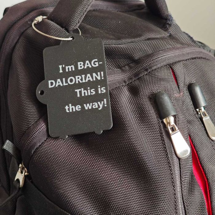 Забавни 3D принтирани етикети за багаж с хартиена вложка за контакти