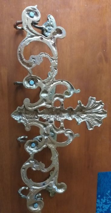 Cuier bronz cu 4 agatatori