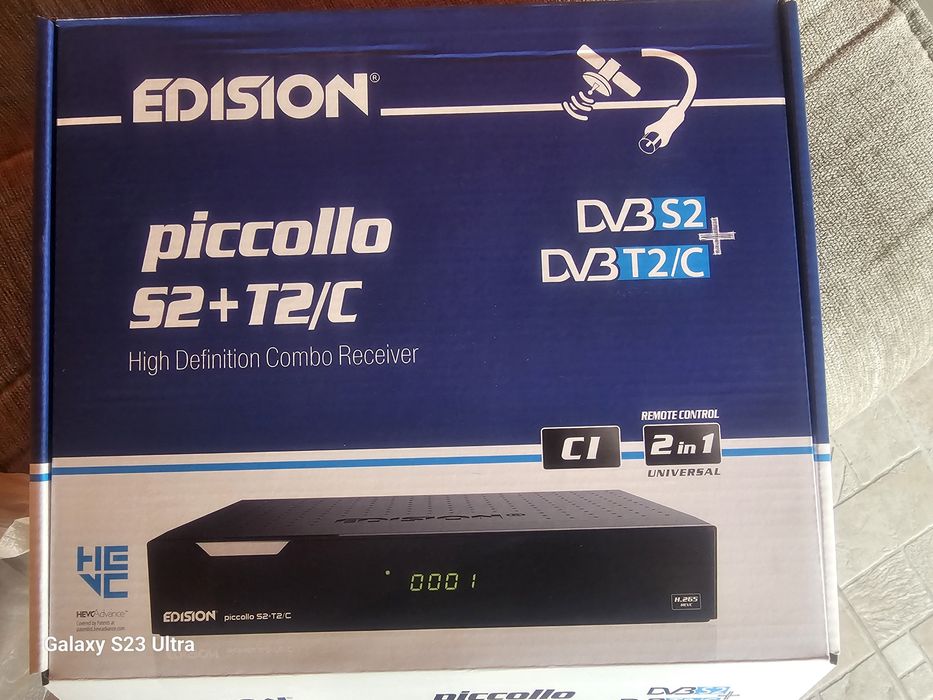 Сателитен Приемник Edision piccollo s2/t2/c