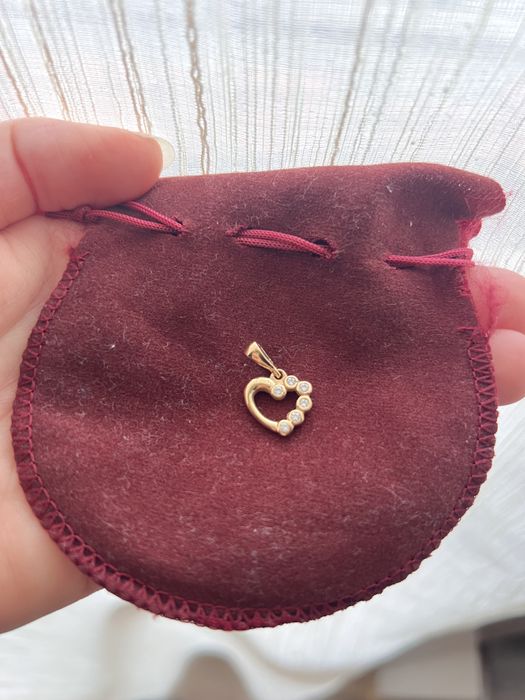 14к златно сърце