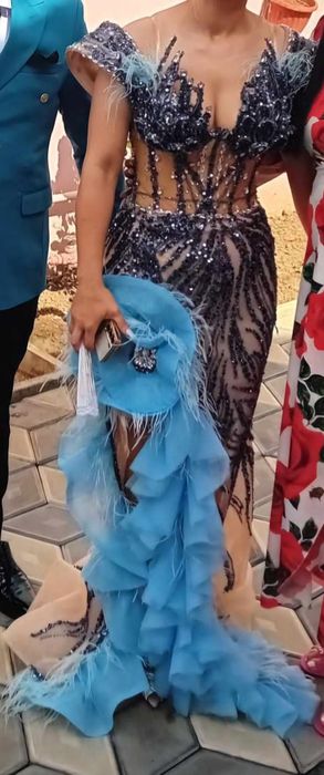 Rochie nașa model deosebit