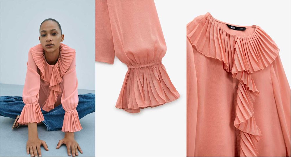 Интересни и елегантни ризи Zara, XS/S/М