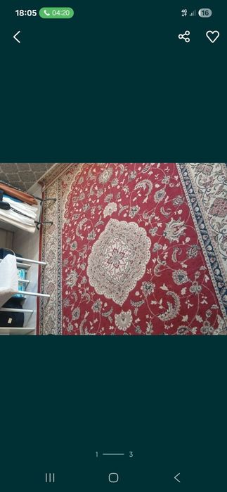 2,5×5 килем сатылады 6000 тг