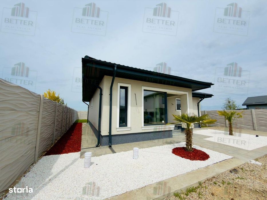Casă individuală 4 camere de vânzare - acces asfaltat - curte 375 mp