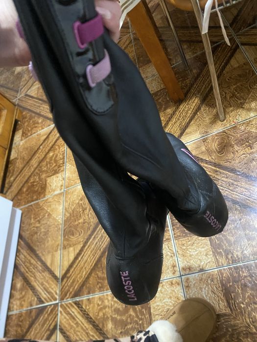 Cizme piele lacoste 39 plata cont