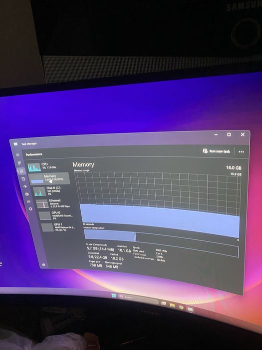Vând unitate pc Amd rx 6600
