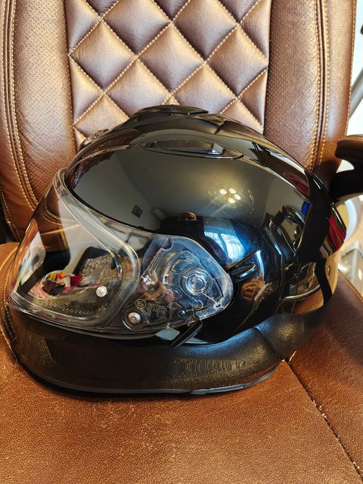 Casca moto Scorpion Exo 491 negru lucios marime L