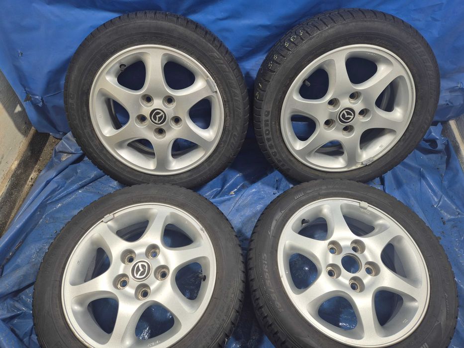 Jante aliaj 15 Mazda+Anvelope
