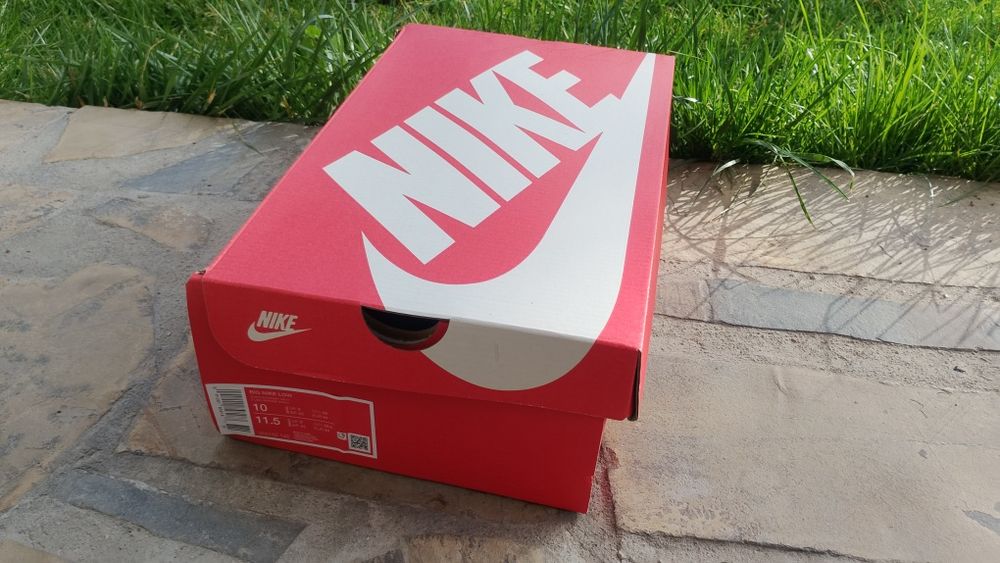 Маратонки NIKE Big Low Естествена кожа