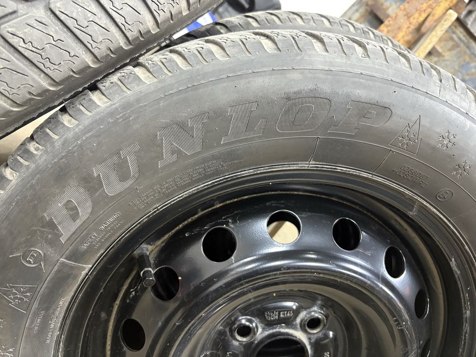 195/65/R15 DUNLOP липучка с дисками