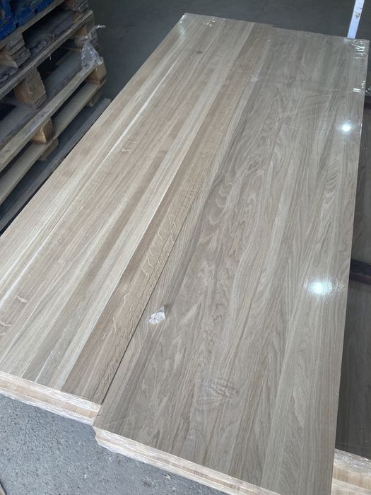 Дуб ступень цельноламельная