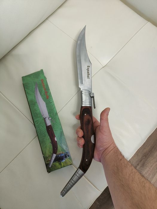 Crichet 50cm Cuțit Spaniol , Cuțit Vânătoare Pescuit Cricket ,nou