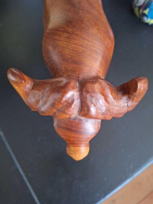 Африканска дървена статуетка Телец