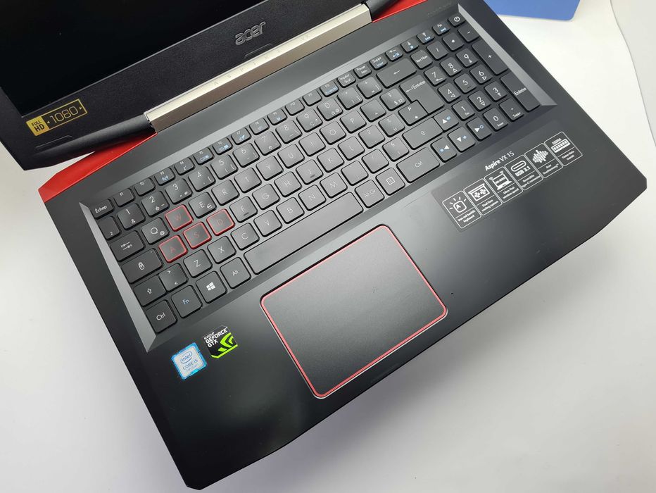 Acer Aspire VX 15  i5 7300HQ/16GB/256SSD/1TB HDD/GTX 1050-4GB/FHD