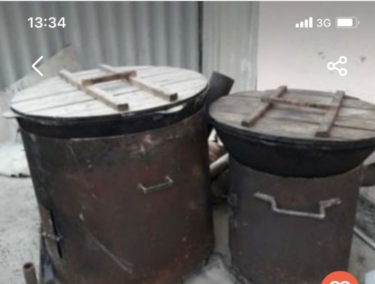 Казан-ошак 80 л., 100 л.