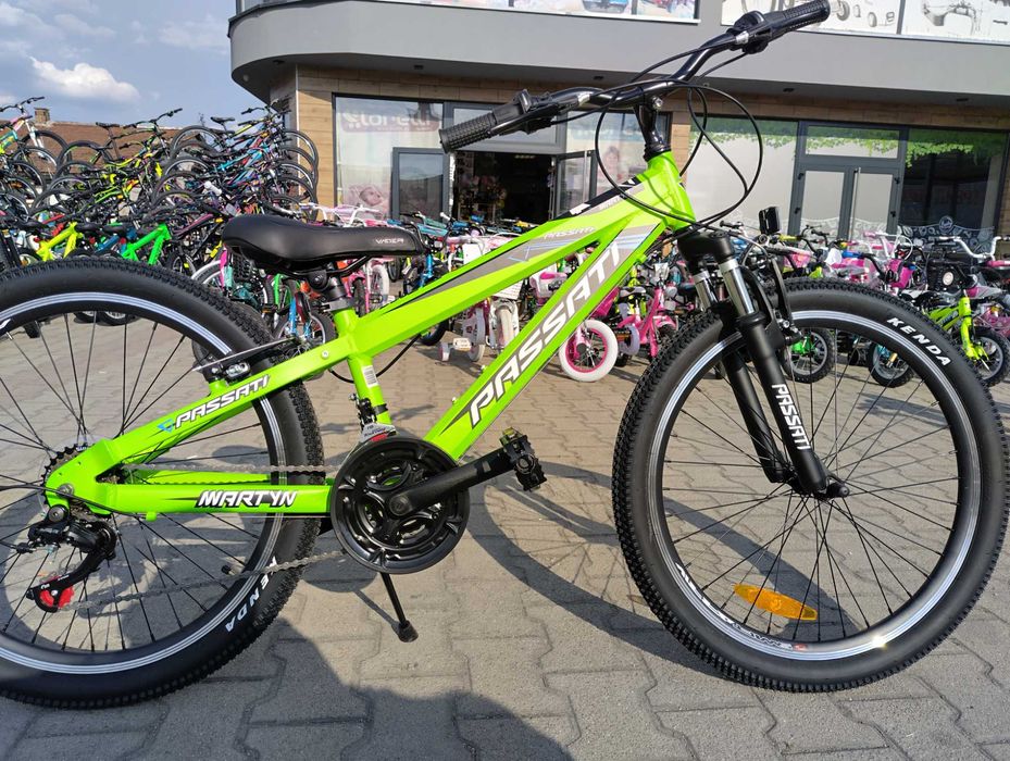 PASSATI Алуминиев велосипед 24" MARTYN зелен