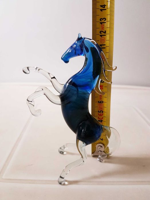 "Конь" - фигурка, статуэтка из стекла.