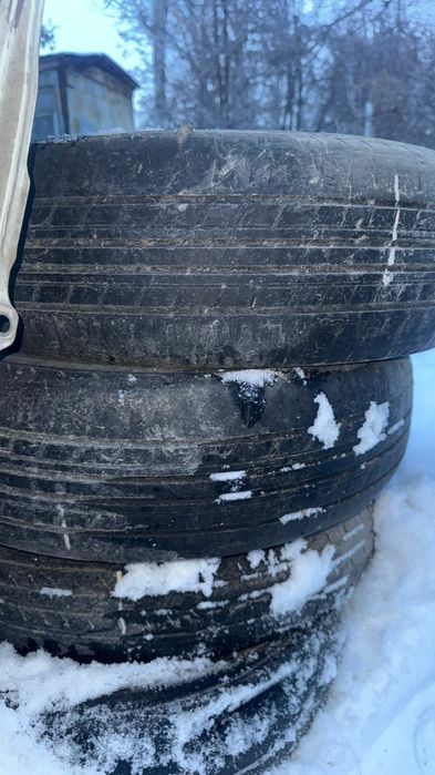 Летние шины  б/у договорная ценна