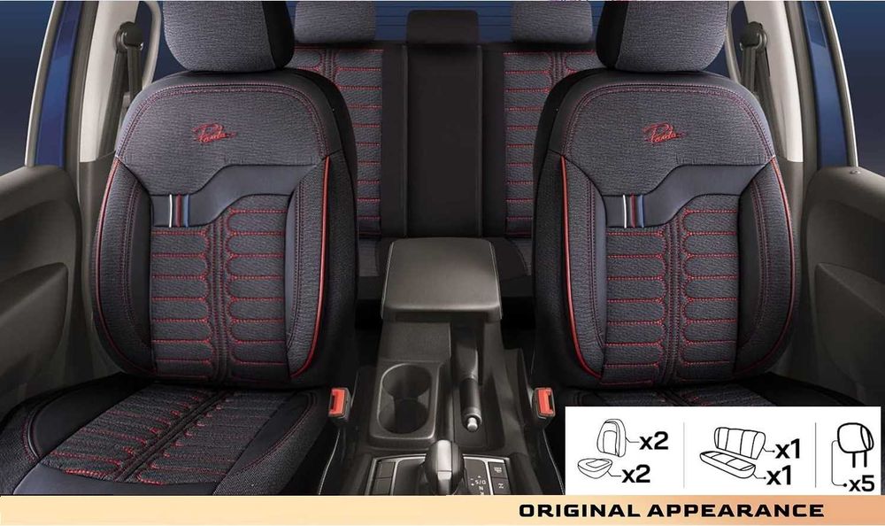 Комплект премиум тапицерия Panda Londra - различни цветове