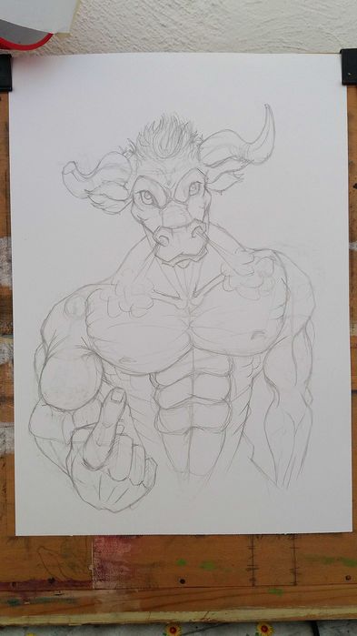 Portrete / Caricaturi Zodiac, creion si culoare