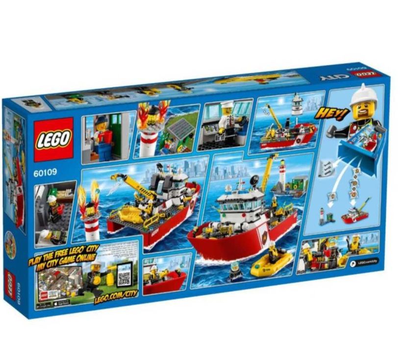 Lego City Fire Boat - Technic RC Tracked Racer