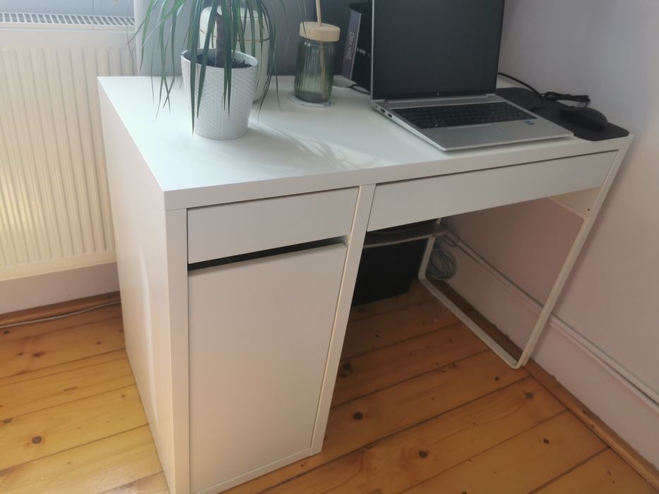 Birou IKEA MICKE alb, 105x50 cm