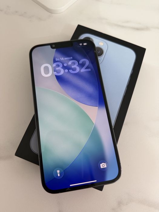 iPhone 13 Pro Max Sierra blue 128 ГБ