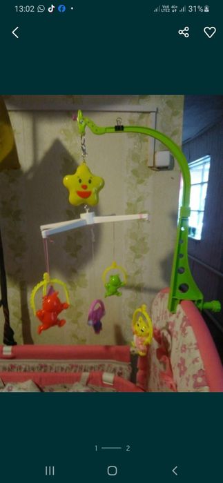 Музыкальная игрушка механическая