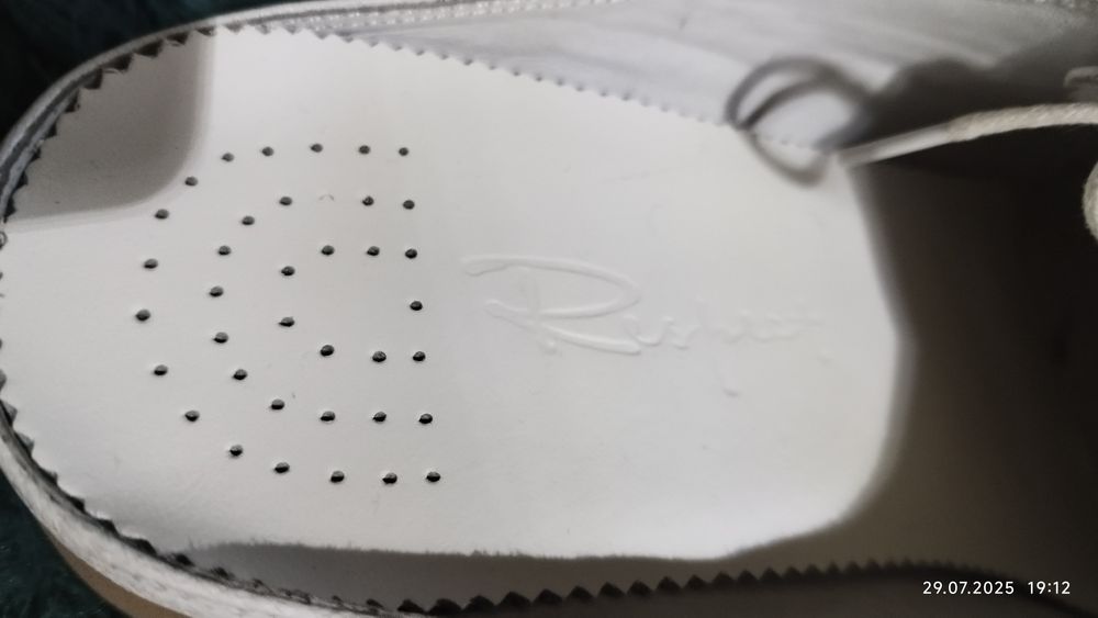 Сабо из натуральной кожи