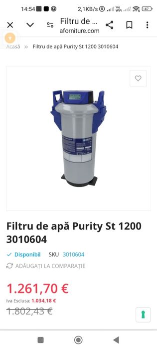 BRITA SF 1200 filtru de apa
