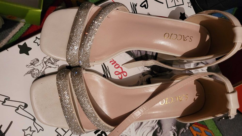 Sandale elegante 37 bej