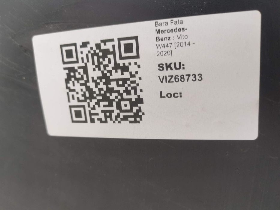 Предна броня Мерцедес-Бенц Вито / Mercedes-Benz Vito W447 с оригинална