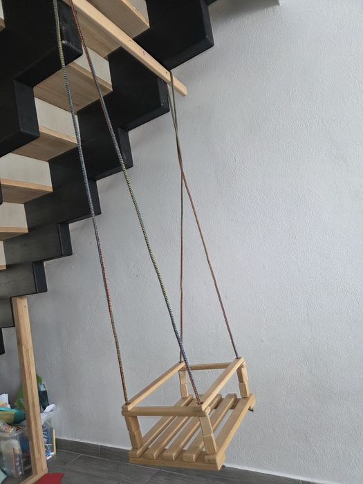 Leagăn lemn masiv de fag